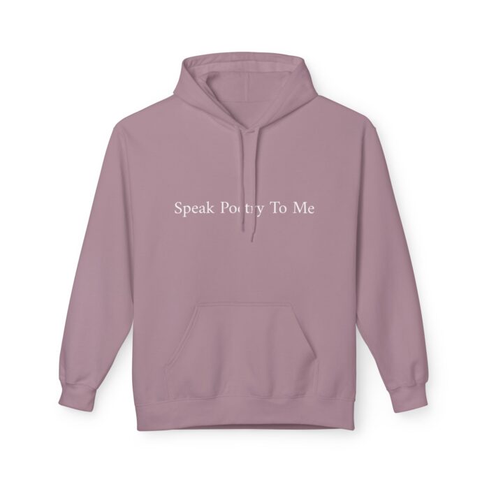 "Speak Poetry To Me" Midweight Softstyle Fleece Hoodie - Image 49