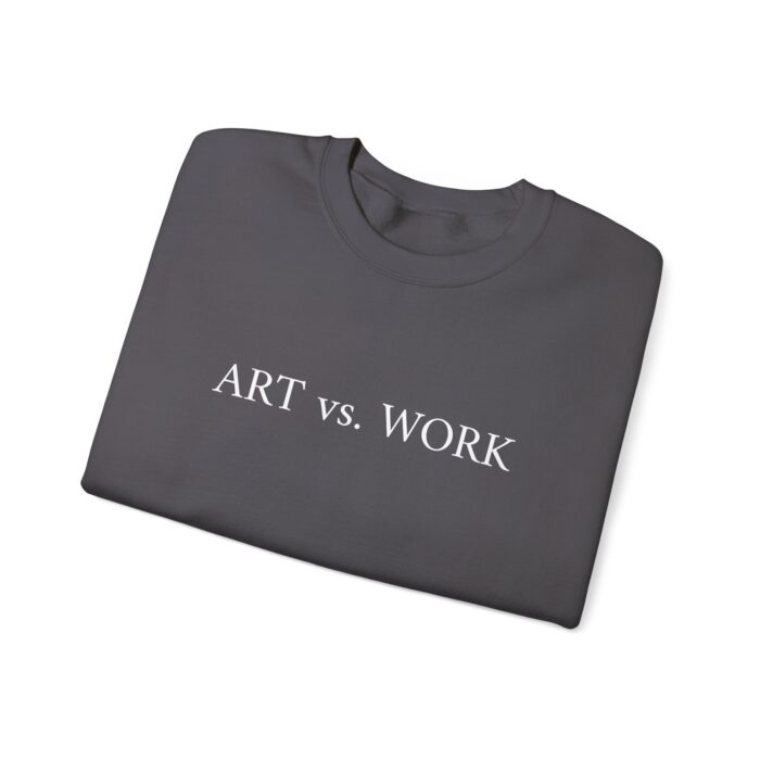 "Art vs. Work" Unisex Crewneck Sweatshirt - Image 31