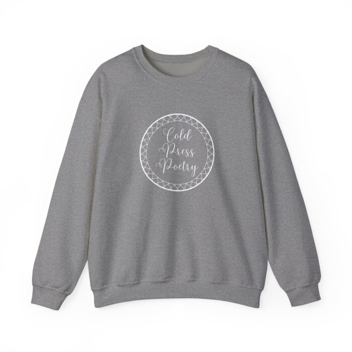 "Cold Press Poetry" Unisex Crewneck Sweatshirt - Image 21