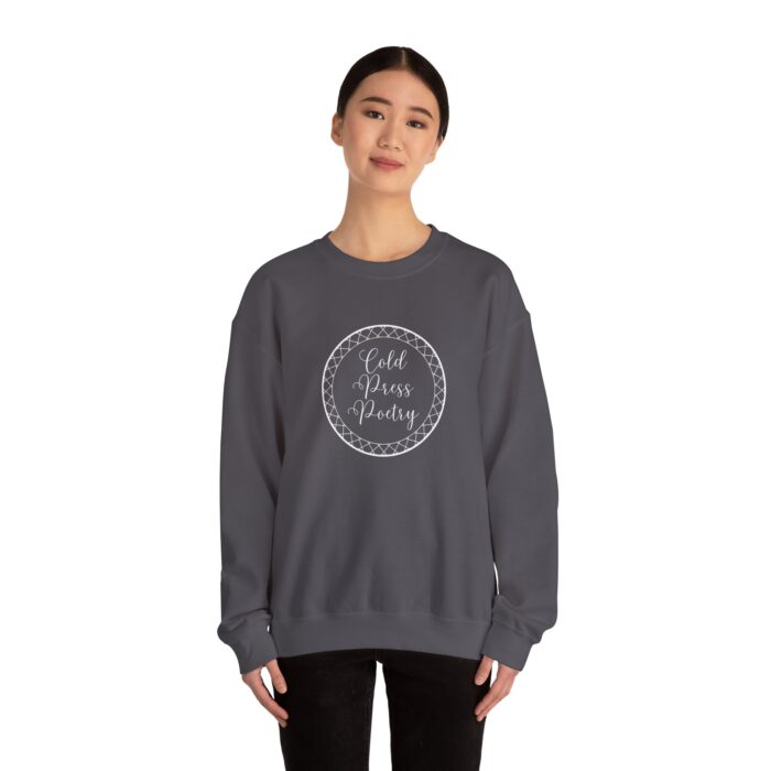 "Cold Press Poetry" Unisex Crewneck Sweatshirt - Image 32