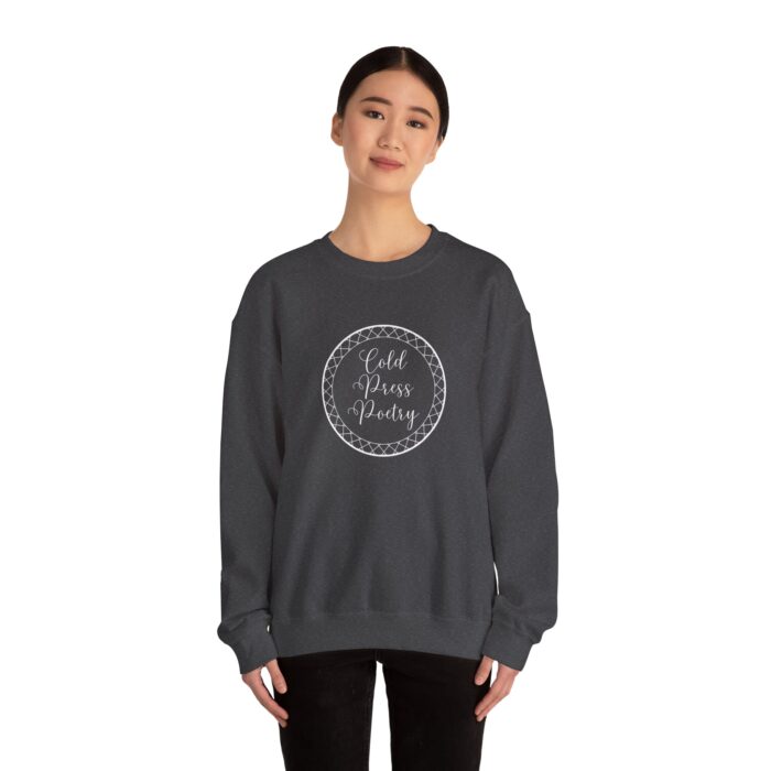 "Cold Press Poetry" Unisex Crewneck Sweatshirt - Image 28