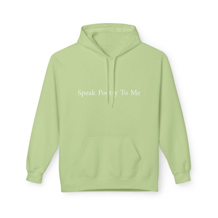 "Speak Poetry To Me" Midweight Softstyle Fleece Hoodie - Image 17