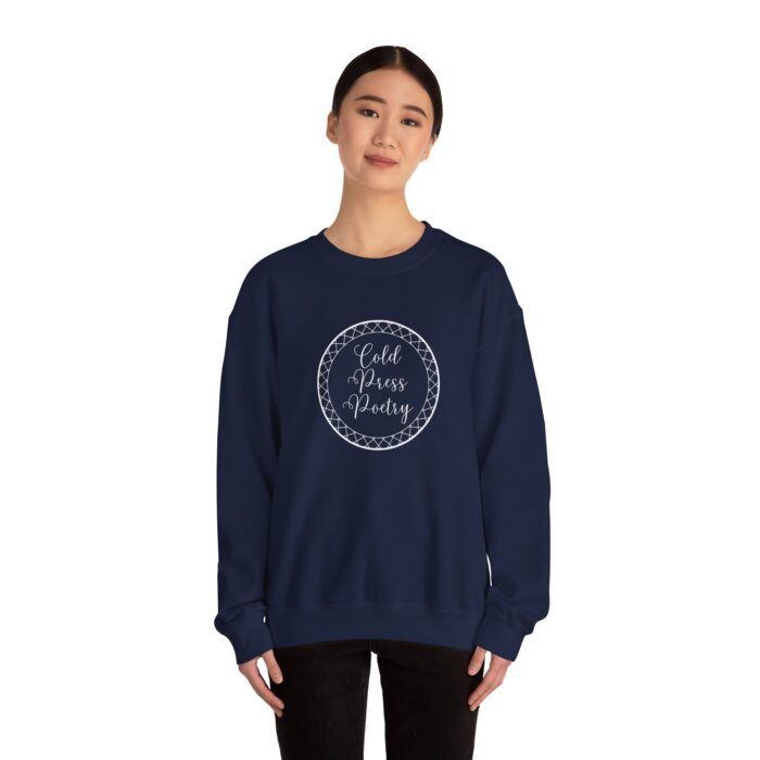 "Cold Press Poetry" Unisex Crewneck Sweatshirt - Image 8