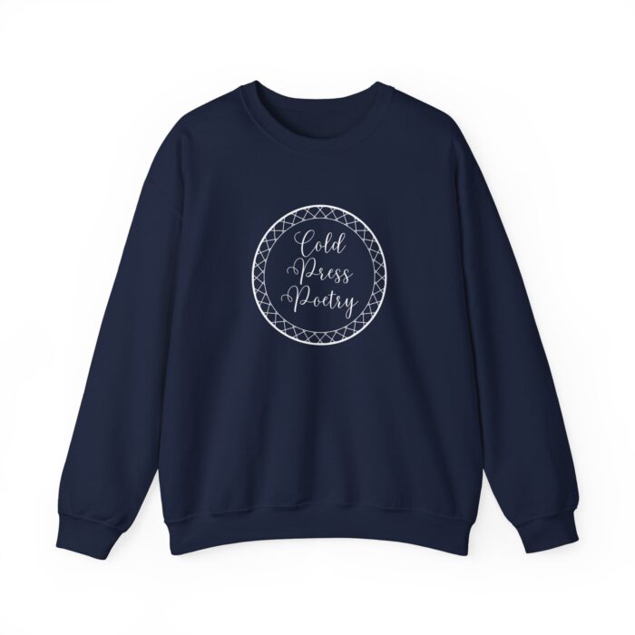 "Cold Press Poetry" Unisex Crewneck Sweatshirt - Image 5