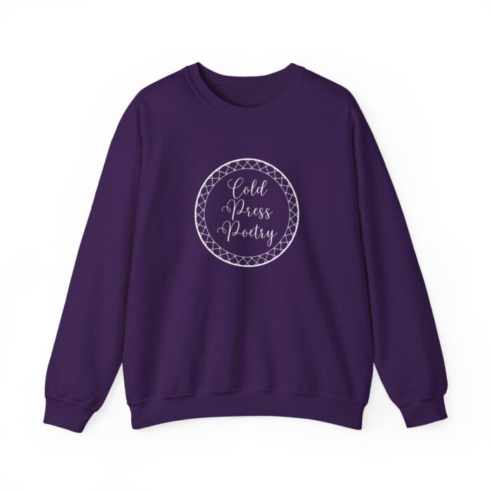 "Cold Press Poetry" Unisex Crewneck Sweatshirt - Image 13