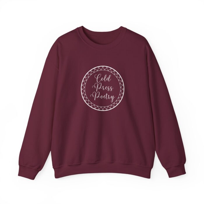 "Cold Press Poetry" Unisex Crewneck Sweatshirt - Image 17