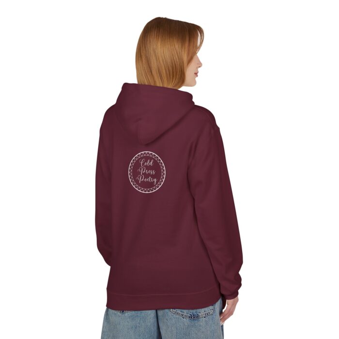 "Speak Poetry To Me" Midweight Softstyle Fleece Hoodie - Image 16